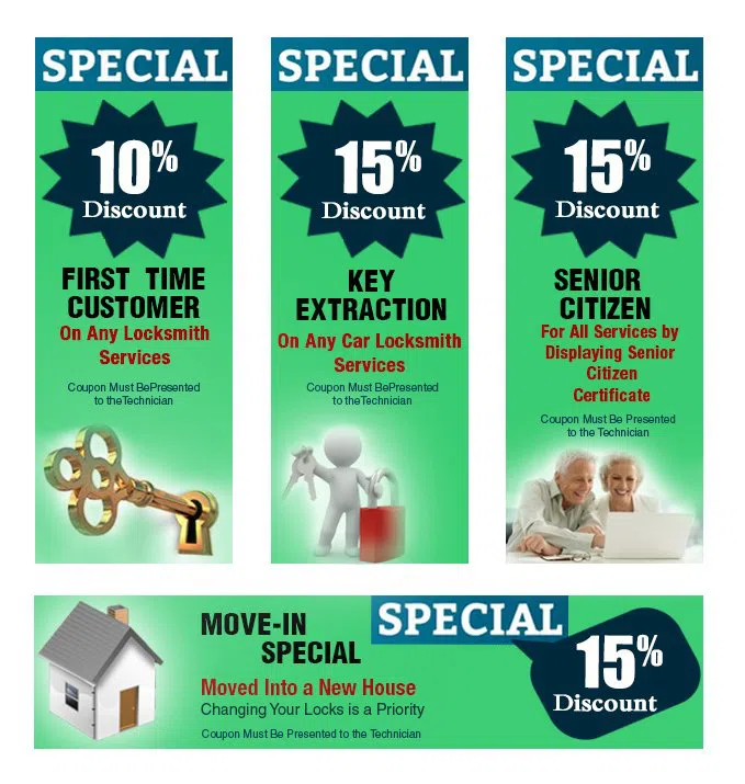 Henrico Lock And Locksmith, Henrico, VA 804-368-3482 - coupon9-set-four